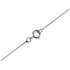 9ct White Gold Cubic Zirconia Pear Cluster Pendant And Chain - R7010 Alternative Image