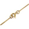 9ct Gold Two Colour Crystal Heart Locket And Chain - R7234 Alternative Image