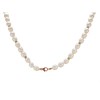 9ct Gold Freshwater Pearl And Rondelle Necklet - 18in - R7771 Alternative Image