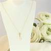 9ct Diamond And Freshwater Pearl Necklace - R7779 Alternative Image