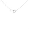 9ct White Gold Crystal Infinity Necklace - R82101 Alternative Image