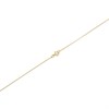 9ct Gold Crystal Ellipse Necklace - R82102 Alternative Image