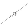 9ct White Gold Pear Aquamarine And Diamond Necklace - R8247 Alternative Image