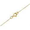 9ct Gold Pear Garnet And Diamond Necklace - R8393 Alternative Image
