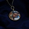 9ct Gold Double Sided Photo Necklace - R8757 Alternative Image