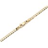 9ct Gold 2.8mm Wide Diamond Cut Solid Curb Chain - 24in - R9011 Alternative Image