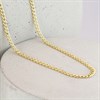 9ct Gold 16in Diamond Cut Hollow Curb Chain - R9022 Alternative Image
