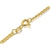 9ct Gold 2mm Wide Hollow Curb Chain - 16in - R9066 Alternative Image