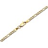 9ct Gold 3mm Wide Hollow Figaro Chain - 18in - R9105 Alternative Image