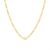 9ct Gold 3.2mm Wide Figaro 22in Necklace - R9116 Alternative Image