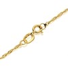 9ct Gold 1mm Wide Solid Singapore Chain - 22in - R9189 Alternative Image