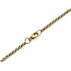 9ct Gold 2mm Wide Round Solid Belcher Chain - 18in - R9308 Alternative Image
