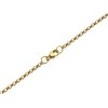9ct Gold 2mm Wide Round Solid Belcher Chain - 24in - R9312 Alternative Image