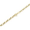 9ct Gold 4mm Wide Hollow Belcher Chain - 24in - R9323 Alternative Image