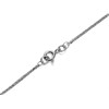 9ct White Gold 1mm Wide Solid Spiga Chain - 16in - R9415 Alternative Image