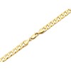 9ct Gold Curb Chain - 22.5in - R9423 Alternative Image