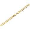 9ct Gold Curb Chain - 21.5in - R9424 Alternative Image