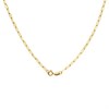 9ct Gold 2.3mm Wide Paper Link Chain - 20in - R9463 Alternative Image