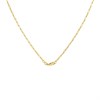 9ct Gold 1.7mm Wide Paper Link Chain - 18in - R9472 Alternative Image