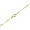 9ct Gold 1mm Wide Hollow Anchor Chain - 16in - R9481 Alternative Image