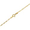 9ct Gold 1mm Wide Hollow Anchor Chain - 22in - R9484 Alternative Image