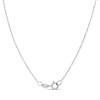 9ct White Gold Diamond Cut 20in Solid Trace Chain - R9493 Alternative Image