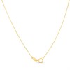 9ct Gold Ball Necklace - R9505 Alternative Image