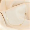 9ct Gold Floral Seven Station Floral Necklet - R9554 Alternative Image