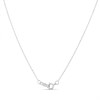 9ct White Gold 18in Prince Of Wales Chain - CHAINING CHAIN - R9761 Alternative Image