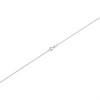 9ct White Gold 1mm Wide Diamond Cut Belcher Chain - 16in - R9825 Alternative Image