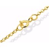 9ct Gold 2mm Wide Round Solid Belcher Chain - 16in - R9834 Alternative Image