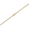 9ct Gold 2mm Wide Round Solid Belcher Chain - 18in - R9835 Alternative Image
