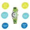 Tikkers TK0149 Green Rip Strap Dinosaur Children's Watch - W01114 Alternative Image