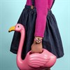 Tikkers TK0188 Flamingo Pink Strap Children's Watch - W01146 Alternative Image