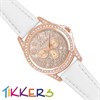 Tikkers TK0129 White Leather Strap Children's Watch - W0260 Alternative Image