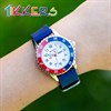 Tikkers ATK0140 Time Teacher Blue Resin Strap Children's Watch - W0279 Alternative Image
