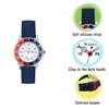 Tikkers ATK0140 Time Teacher Blue Resin Strap Children's Watch - W0279 Alternative Image