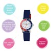 Tikkers ATK0140 Time Teacher Blue Resin Strap Children's Watch - W0279 Alternative Image