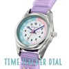 Tikkers TK0148 Time Teacher Unicorn Lilac Strap Children's Watch - W0280 Alternative Image
