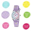 Tikkers TK0148 Time Teacher Unicorn Lilac Strap Children's Watch - W0280 Alternative Image