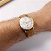Herbelin 35647P12SU Inspiration Chronograph Tan Leather Strap Watch - W03128 Alternative Image