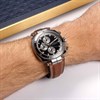 Herbelin 35664AP24BR Heritage Chronograph Brown Leather Strap Watch - W03130 Alternative Image