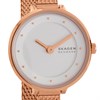Skagen SKW3043 Gitte Lille Rose Gold Plated Mesh Bracelet Watch - W06275 Alternative Image