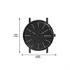 Skagen SKW6579 Signatur Black IP Mesh Bracelet Watch - W06301 Alternative Image