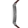 Skagen SKW6860 Signatur Grey IP Brown Leather Strap Watch - W06302 Alternative Image