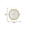 Skagen SKW2340 Anita Lille Two Tone Mesh Bracelet Watch - W0634 Alternative Image