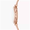 Fossil ES4433 Carlie Mini Rose Tone Mesh Bracelet Watch - W07122 Alternative Image