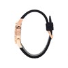 Bulova 98A192 Rose Gold Plated Black Silicon Strap Watch - W09123 Alternative Image