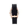 Bulova 98A192 Rose Gold Plated Black Silicon Strap Watch - W09123 Alternative Image