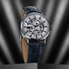 Bulova Sutton 96A330 Automatic Blue Leather Strap Watch - W09395 Alternative Image